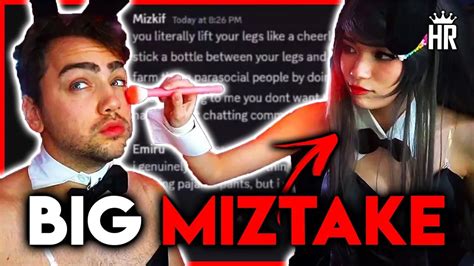 are mizkif and emiru dating|Emiru accidently leaks dms from Mizkif where he is。